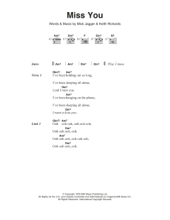 Miss You von The Rolling Stones (Download) 