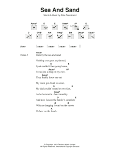 Sea And Sand von The Who (Download) 