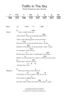 Traffic In The Sky von Jack Johnson (Download) 