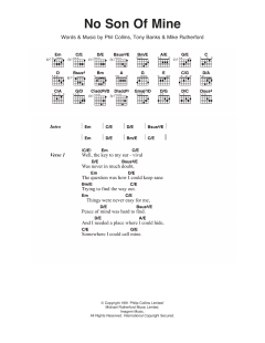 No Son Of Mine von Genesis (Download) 