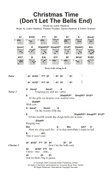 Christmas Time (Don't Let The Bells End) von The Darkness (Download) 