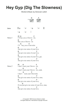 Hey Gyp (Dig The Slowness) von Donovan (Download) 