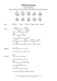 Stereotypes von Blur (Download) 