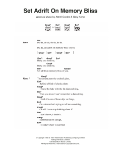 Set Adrift On Memory Bliss von Backstreet Boys (Download) 