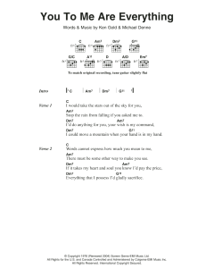 You To Me Are Everything von The Real Thing (Download) 