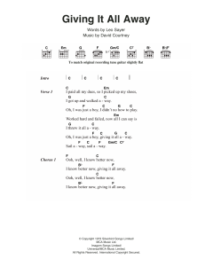 Giving It All Away von Roger Daltrey (Download) 