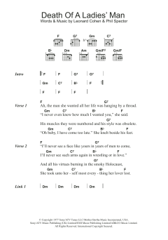 Death Of A Ladies' Man von Leonard Cohen (Download) 