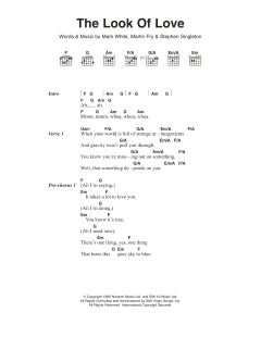 The Look Of Love von Mark White (Download) 