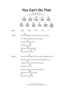 You Can't Do That von The Beatles (Download) 