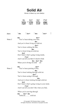 Solid Air von John Martyn (Download) 