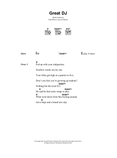 Great DJ von The Ting Tings (Download) 