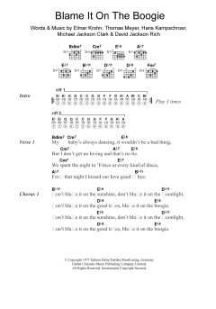 Blame It On The Boogie von The Jackson 5 (Download) 