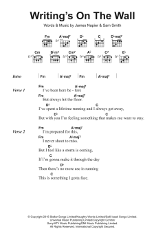 Writing's On The Wall von Sam Smith (Download) 