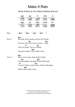 Make It Rain von Tom Waits (Download) 