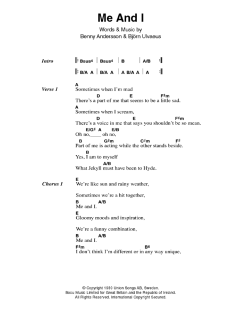 Me And I von ABBA (Download) 