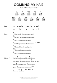 Combing My Hair von Travis (Download) 