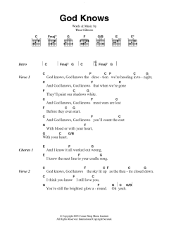 God Knows von Thea Gilmore (Download) 