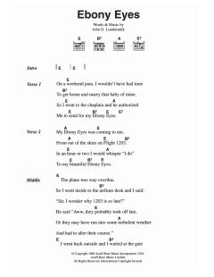 Ebony Eyes von The Everly Brothers (Download) 