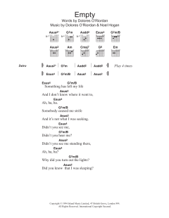 Empty von The Cranberries (Download) 
