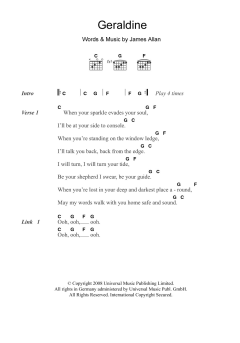 Geraldine von Glasvegas (Download) 