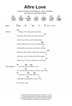 Afire Love von Ed Sheeran (Download) 