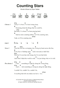 Counting Stars von OneRepublic (Download) 
