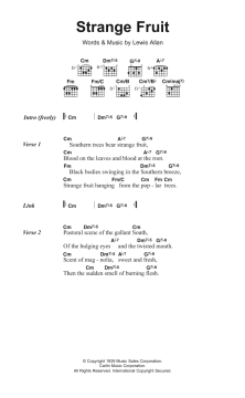 Strange Fruit (Download) 