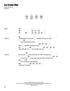 Ice Cream Man von Van Halen (Download) 