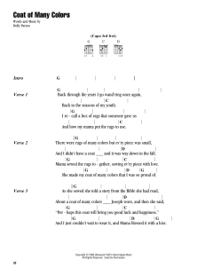 Coat Of Many Colors (Download) 