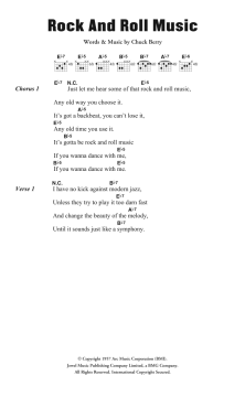 Rock And Roll Music von Chuck Berry (Download) 