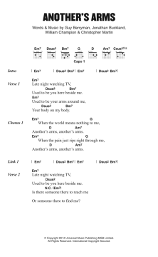 Another's Arms von Coldplay (Download) 