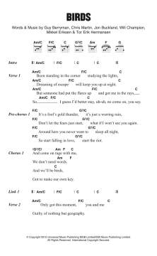 Birds von Coldplay (Download) 