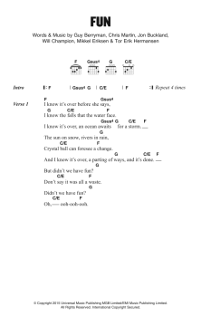 Fun von Coldplay (Download) 