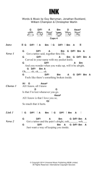 Ink von Coldplay (Download) 