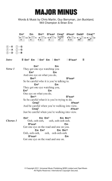 Major Minus von Coldplay (Download) 