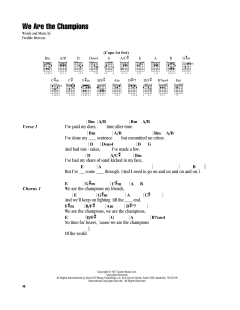 We Are The Champions von Queen (Download) 