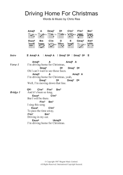 Driving Home For Christmas von Chris Rea (Download) 