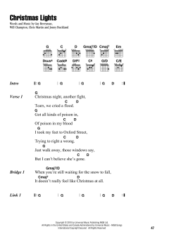 Christmas Lights von Coldplay (Download) 