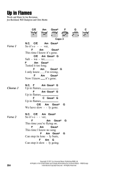 Up In Flames von Coldplay (Download) 