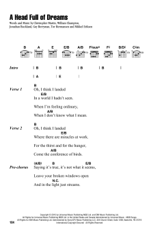 A Head Full Of Dreams von Coldplay (Download) 