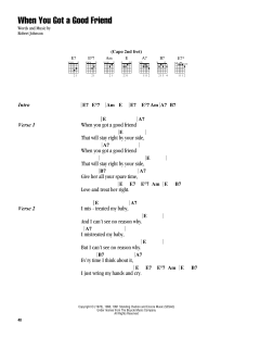 When You Got A Good Friend von Robert Johnson (Download) 