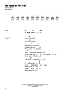 Hell Hound On My Trail von Robert Johnson (Download) 