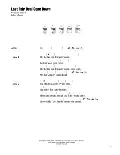 Last Fair Deal Gone Down von Robert Johnson (Download) 