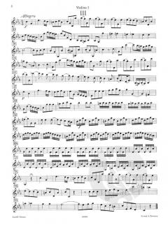 Sinfonia a quattro c-Moll von Franz Xaver Richter für Streicher im Alle Noten Shop kaufen (Einzelstimme) - EP8145VL1