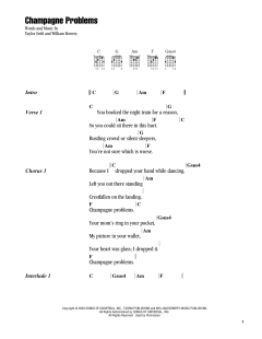 champagne problems von Taylor Swift (Download) 