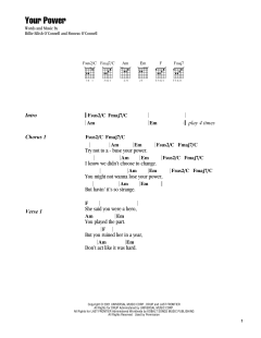 Your Power von Billie Eilish (Download) 