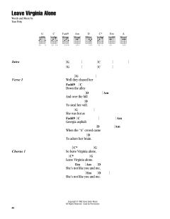 Leave Virginia Alone von Tom Petty (Download) 