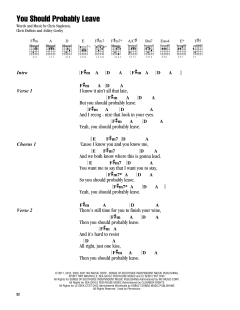 You Should Probably Leave von Chris Stapleton (Download) 