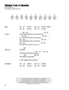 Midnight Train To Memphis von Chris Stapleton (Download) 