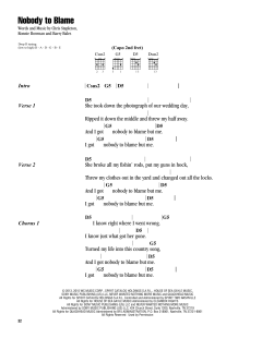 Nobody To Blame von Chris Stapleton (Download) 